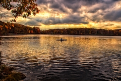 Kayak On Lake